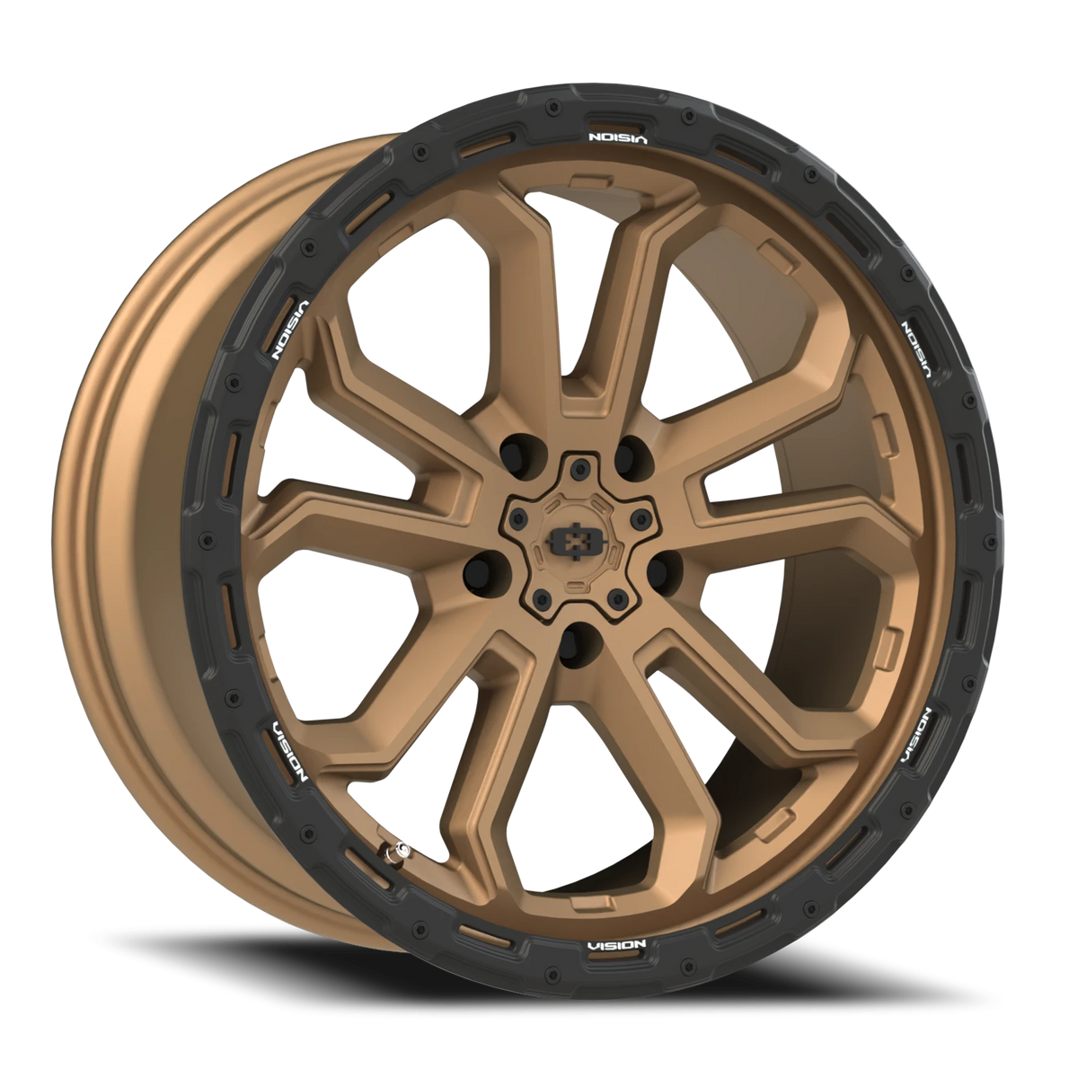 Vision Wheel 405 Satin Bronze 20x9 +10 5x127mm 78.1mm - Wheelwiz