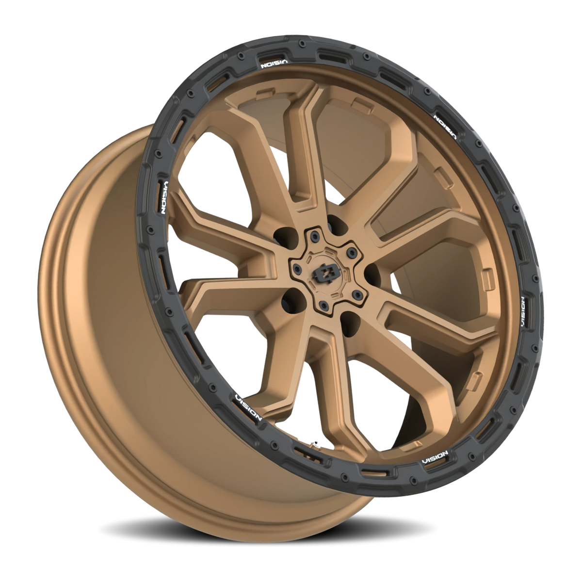 Vision Wheel 405 Satin Bronze 20x9 +10 5x127mm 78.1mm - Wheelwiz