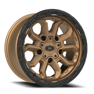 Vision Wheel 405 Satin Bronze 16x8 0 5x127mm 78.1mm - Wheelwiz