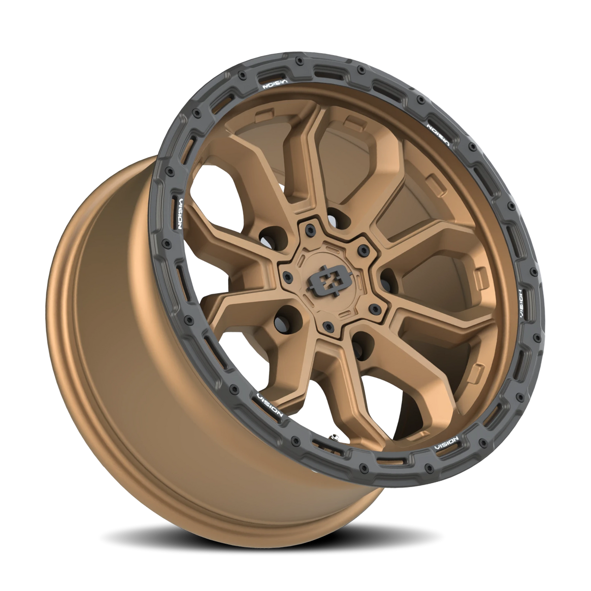 Vision Wheel 405 Satin Bronze 17x9 -12 5x139.7mm 108mm - Wheelwiz