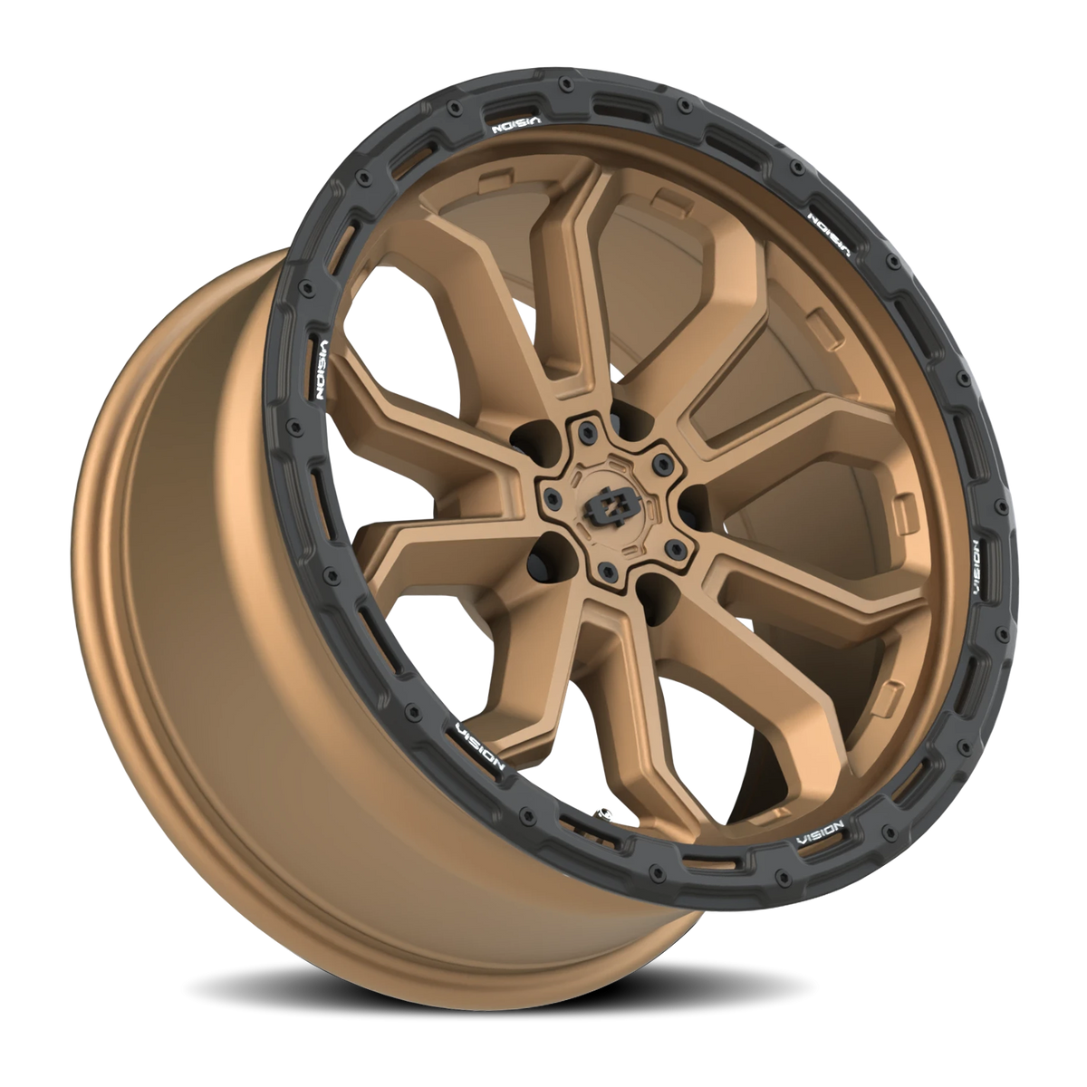 Vision Wheel 405 Satin Bronze 18x9 +12 5x114.3mm 83mm - Wheelwiz