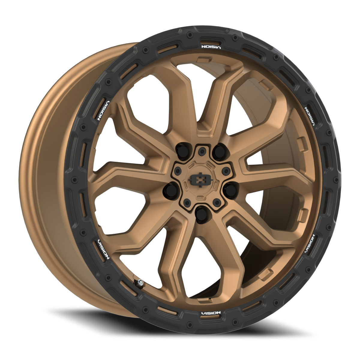 Vision Wheel 405 Satin Bronze 17x8 +30 5x110mm 73.1mm - Wheelwiz