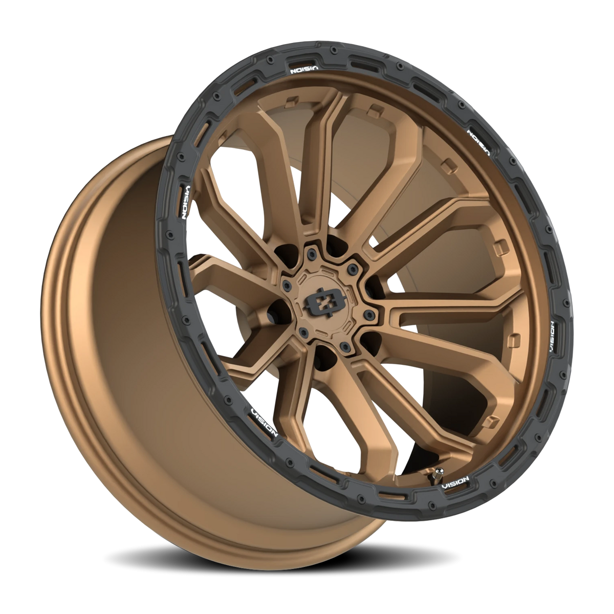 Vision Wheel 405 Satin Bronze 20x10 -25 6x135mm 87.1mm - Wheelwiz