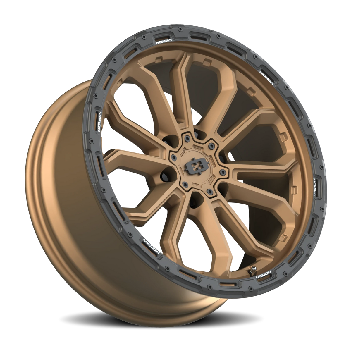 Vision Wheel 405 Satin Bronze 20x9 +12 6x135mm 87.1mm - Wheelwiz