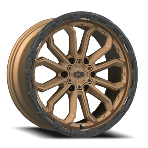 Vision Wheel 405 Satin Bronze 20x9 +12 6x139.7mm 106.2mm - Wheelwiz
