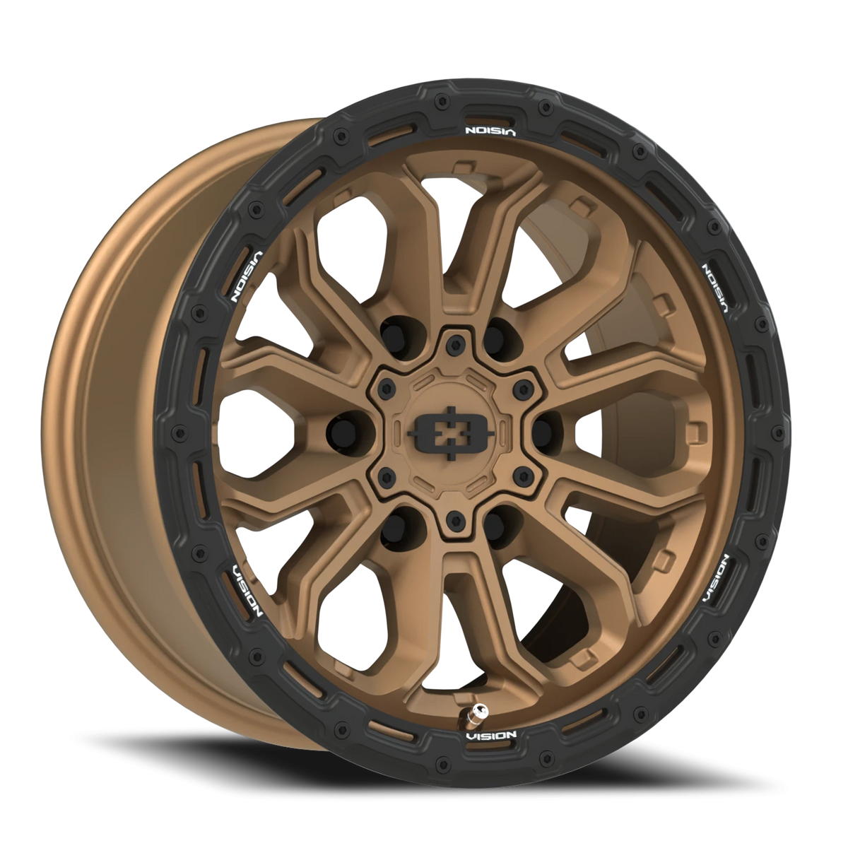 Vision Wheel 405 Satin Bronze 16x8 0 6x139.7mm 110mm - Wheelwiz