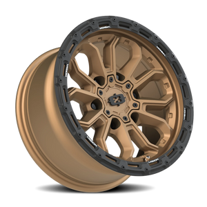 Vision Wheel 405 Satin Bronze 16x8 0 6x139.7mm 110mm - Wheelwiz