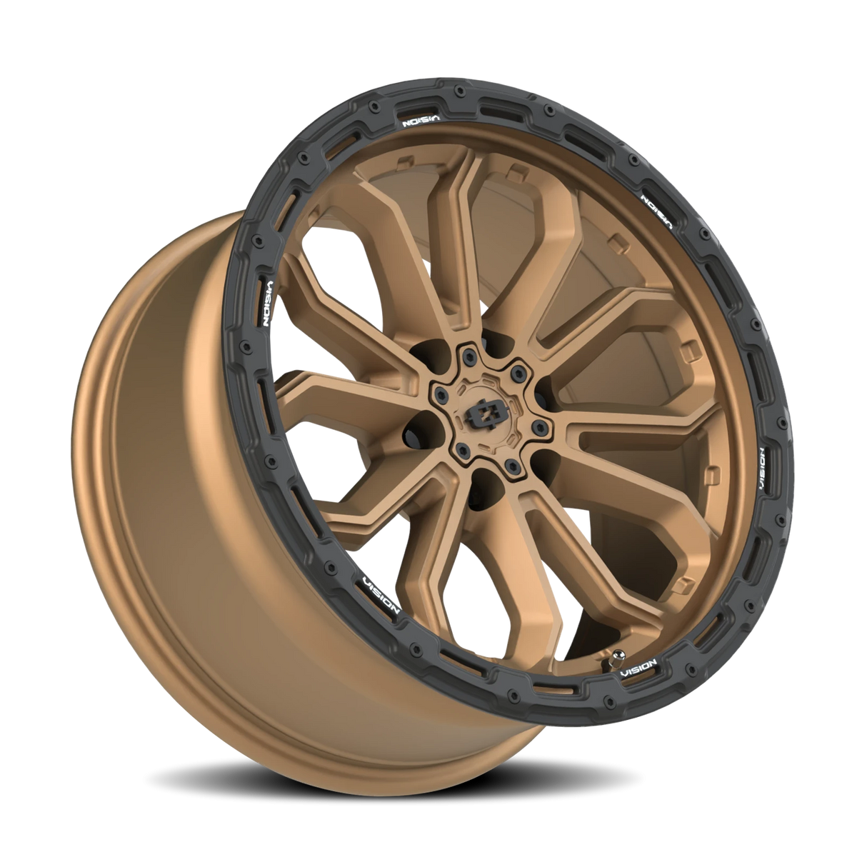 Vision Wheel 405 Satin Bronze 18x9 +12 6x135mm 87.1mm - Wheelwiz