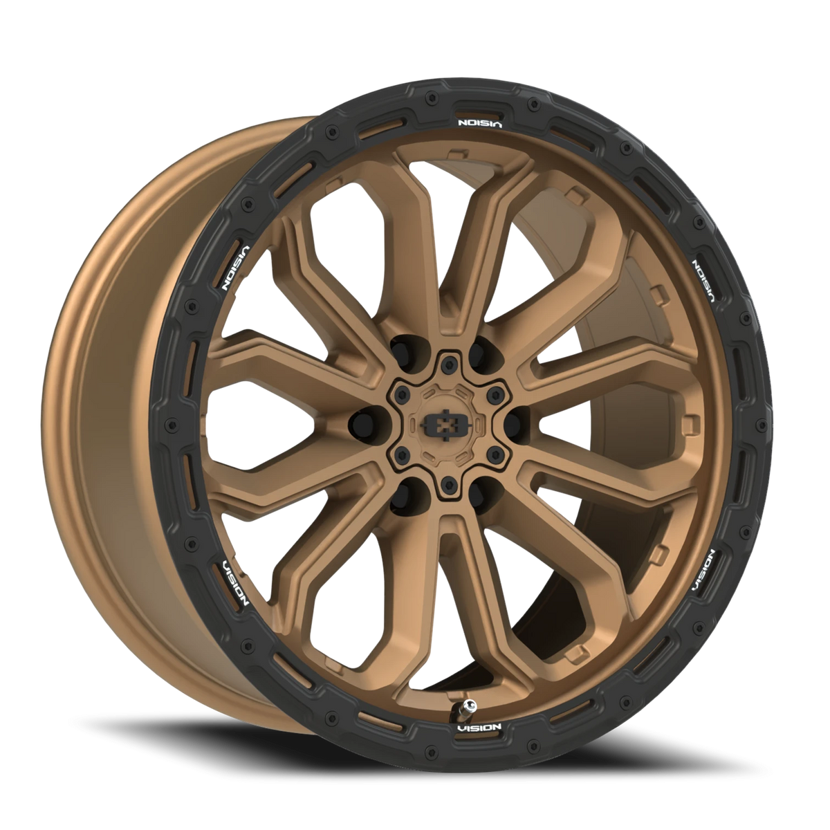 Vision Wheel 405 Satin Bronze 18x9 +12 6x120mm 67.1mm - Wheelwiz
