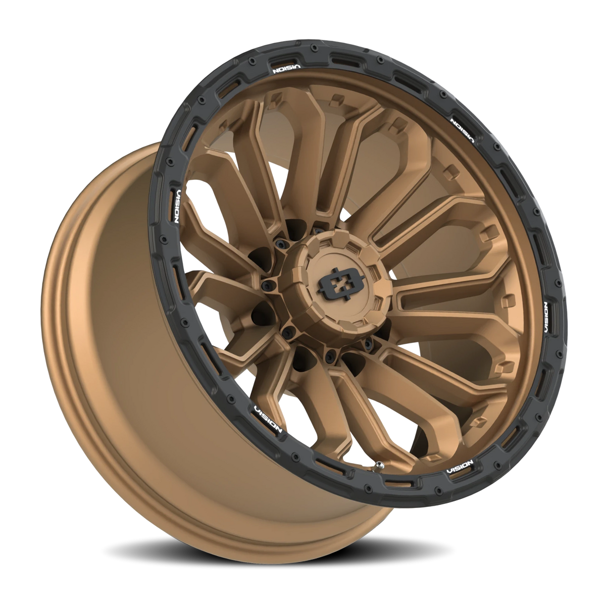Vision Wheel 405 Satin Bronze 20x10 -25 8x170mm 125.2mm - Wheelwiz