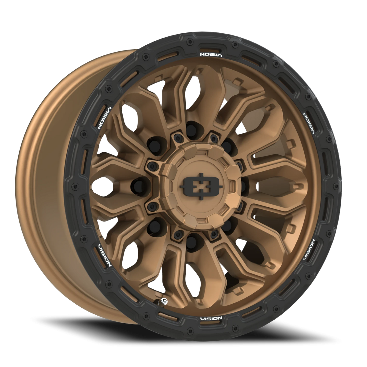 Vision Wheel 405 Satin Bronze 16x8 0 8x165.1mm 125.2mm - Wheelwiz
