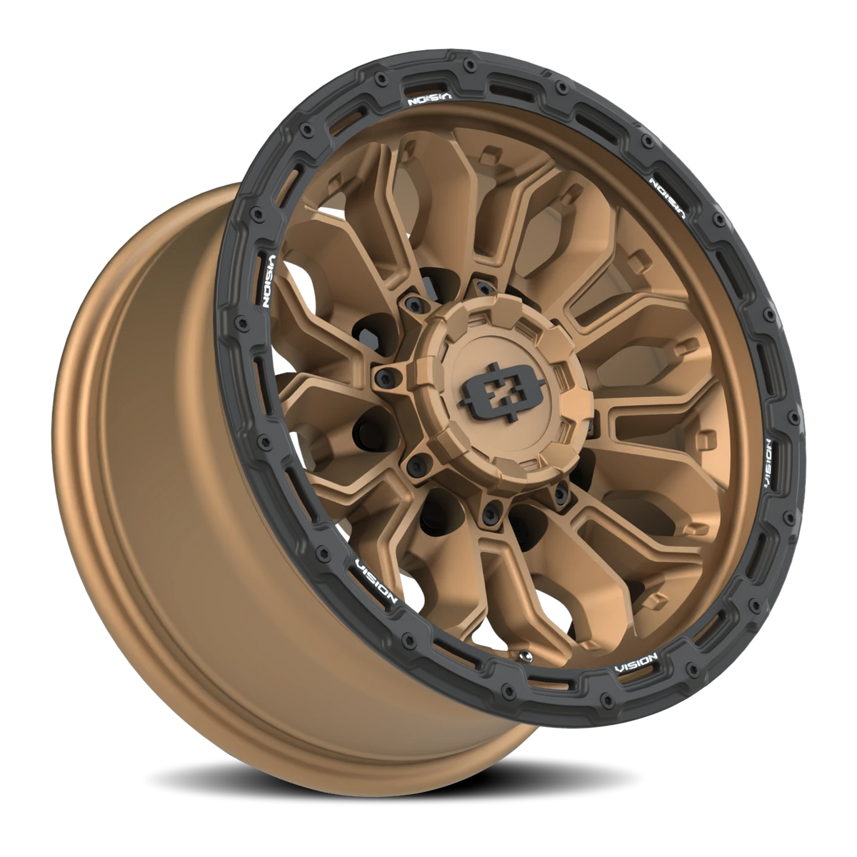 Vision Wheel 405 Satin Bronze 16x8 0 8x165.1mm 125.2mm - Wheelwiz