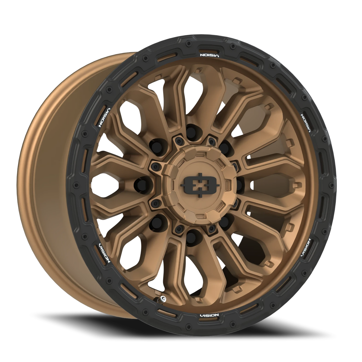 Vision Wheel 405 Satin Bronze 17x9 -12 8x165.1mm 125.2mm - Wheelwiz