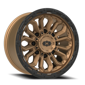 Vision Wheel 405 Satin Bronze 17x9 -12 8x165.1mm 125.2mm - Wheelwiz