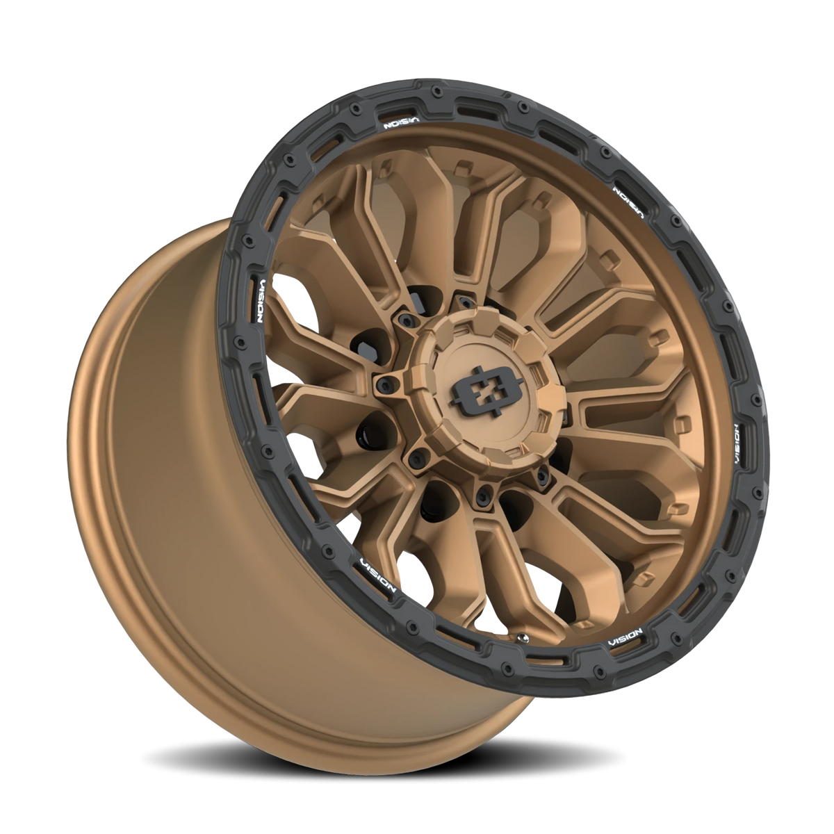Vision Wheel 405 Satin Bronze 17x9 -12 8x165.1mm 125.2mm - Wheelwiz