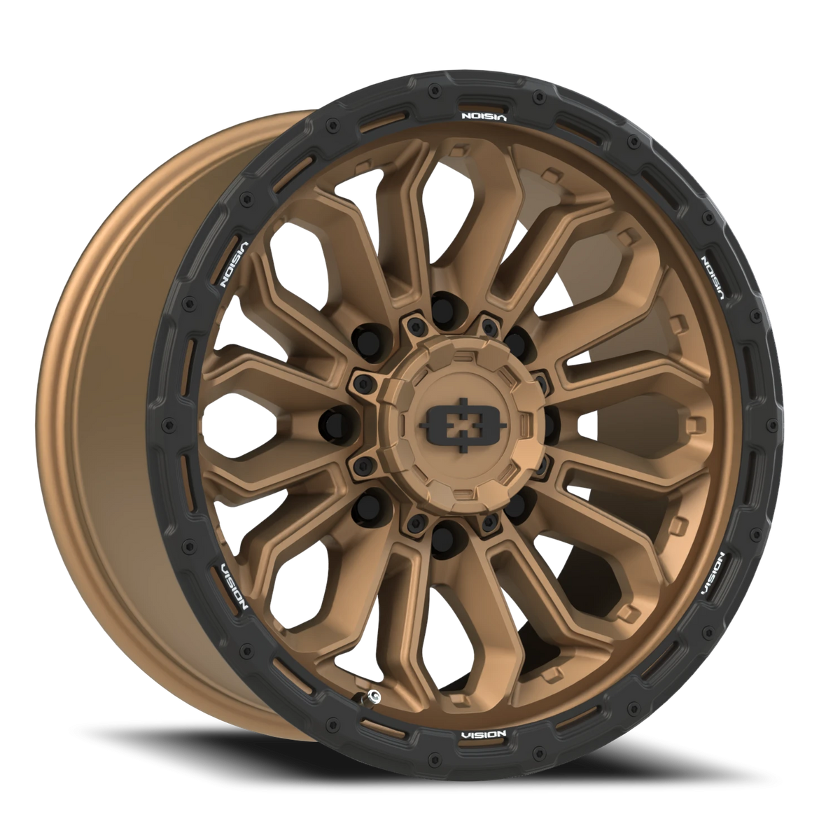 Vision Wheel 405 Satin Bronze 18x9 -12 8x170mm 125.2mm - Wheelwiz