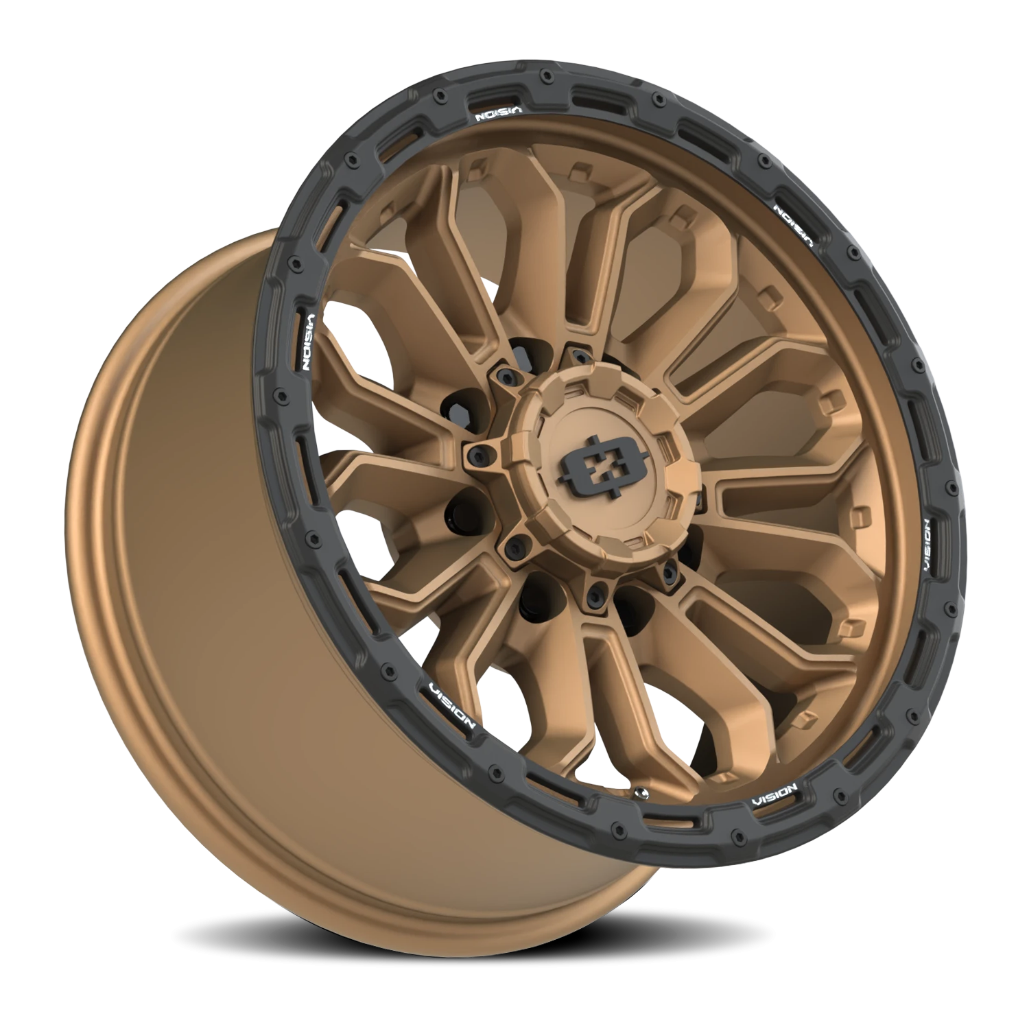 Vision Wheel 405 Satin Bronze 18x9 -12 8x170mm 125.2mm - Wheelwiz
