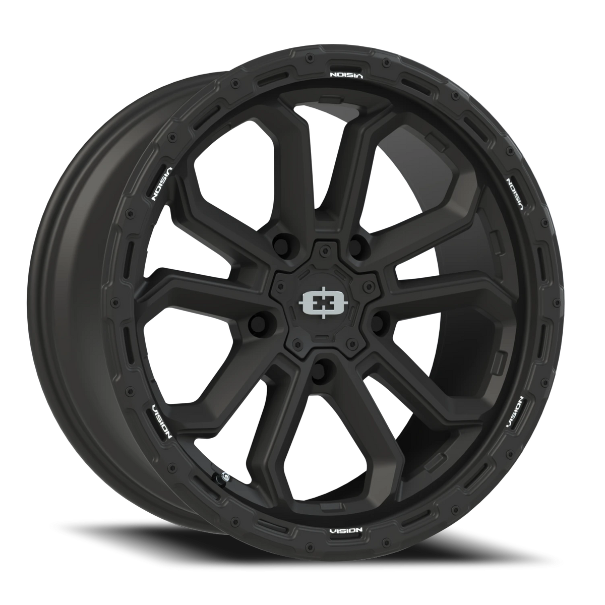 Vision Wheel 405 Satin Black 20x9 +12 5x150mm 110.2mm - Wheelwiz