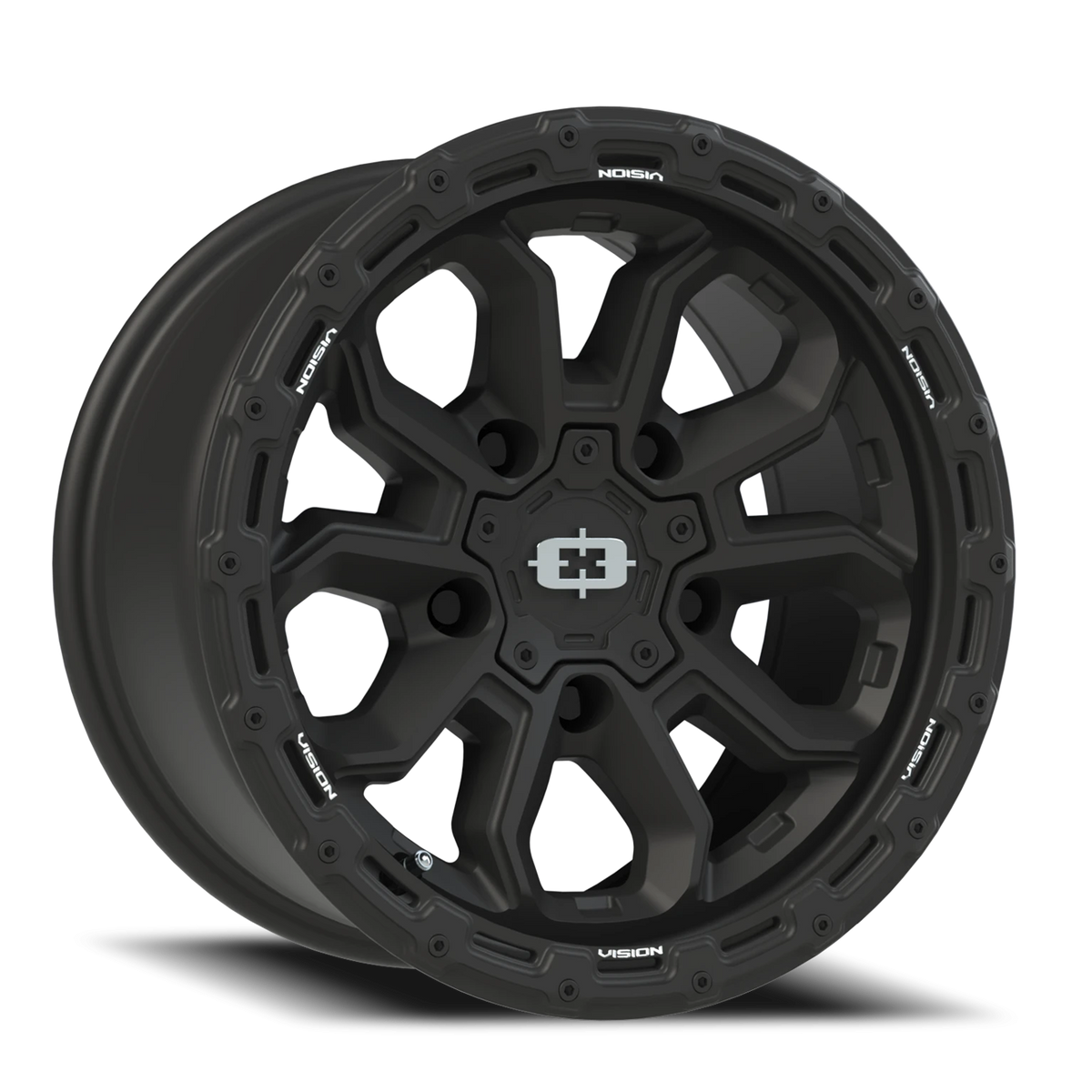 Vision Wheel 405 Satin Black 16x8 0 5x139.7mm 110mm - Wheelwiz