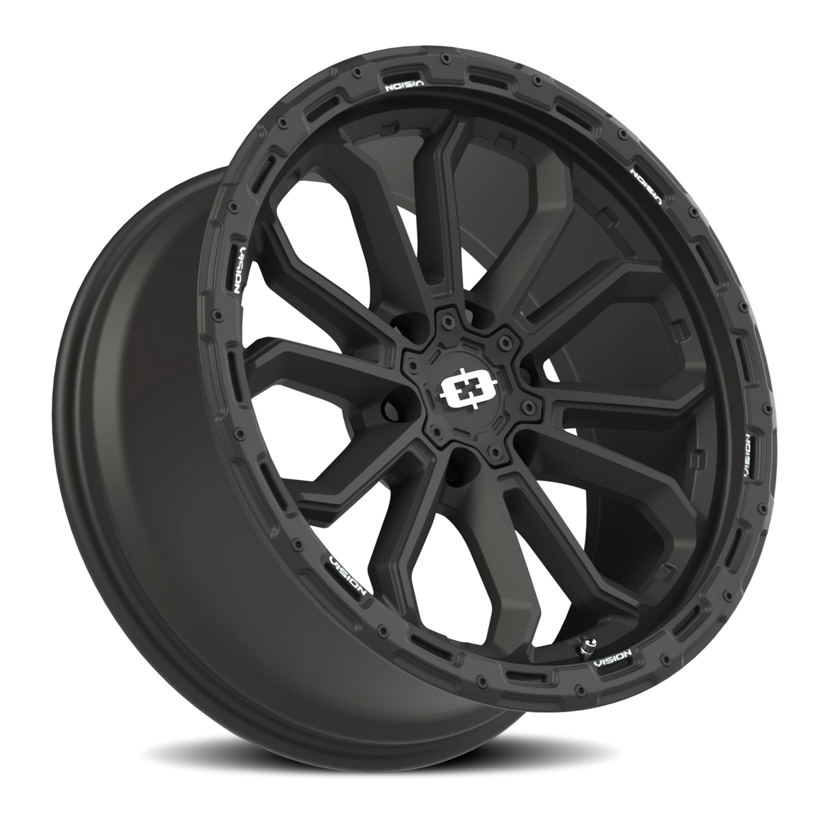 Vision Wheel 405 Satin Black 20x9 +12 6x135mm 87.1mm - Wheelwiz