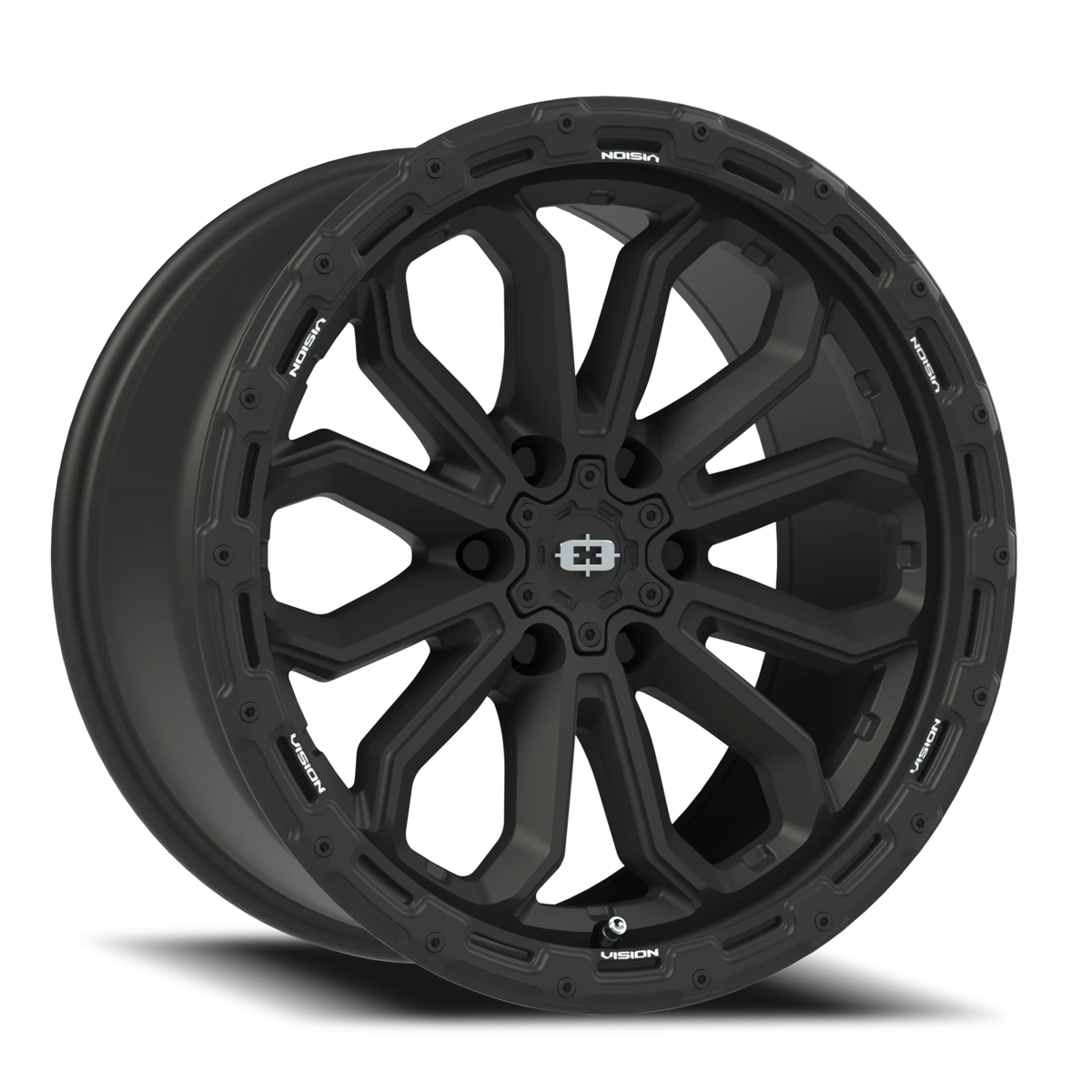 Vision Wheel 405 Satin Black 18x9 +12 6x120mm 67.1mm - Wheelwiz
