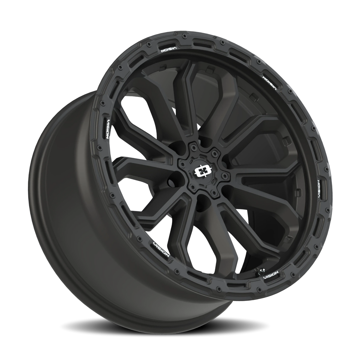 Vision Wheel 405 Satin Black 18x9 +12 6x120mm 67.1mm - Wheelwiz