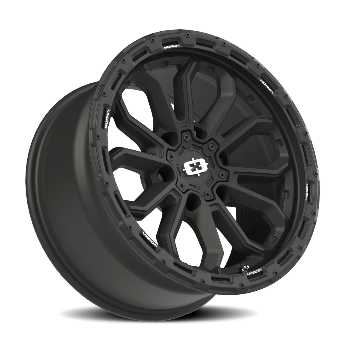 Vision Wheel 405 Satin Black 18x9 -12 6x139.7mm 106.2mm - Wheelwiz