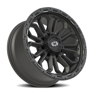 Vision Wheel 405 Satin Black 20x9 -12 8x170mm 125.2mm - Wheelwiz