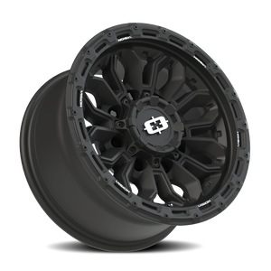 Vision Wheel 405 Satin Black 16x8 0 8x165.1mm 125.2mm - Wheelwiz