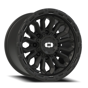 Vision Wheel 405 Satin Black 17x9 +12 8x165.1mm 125.2mm - Wheelwiz