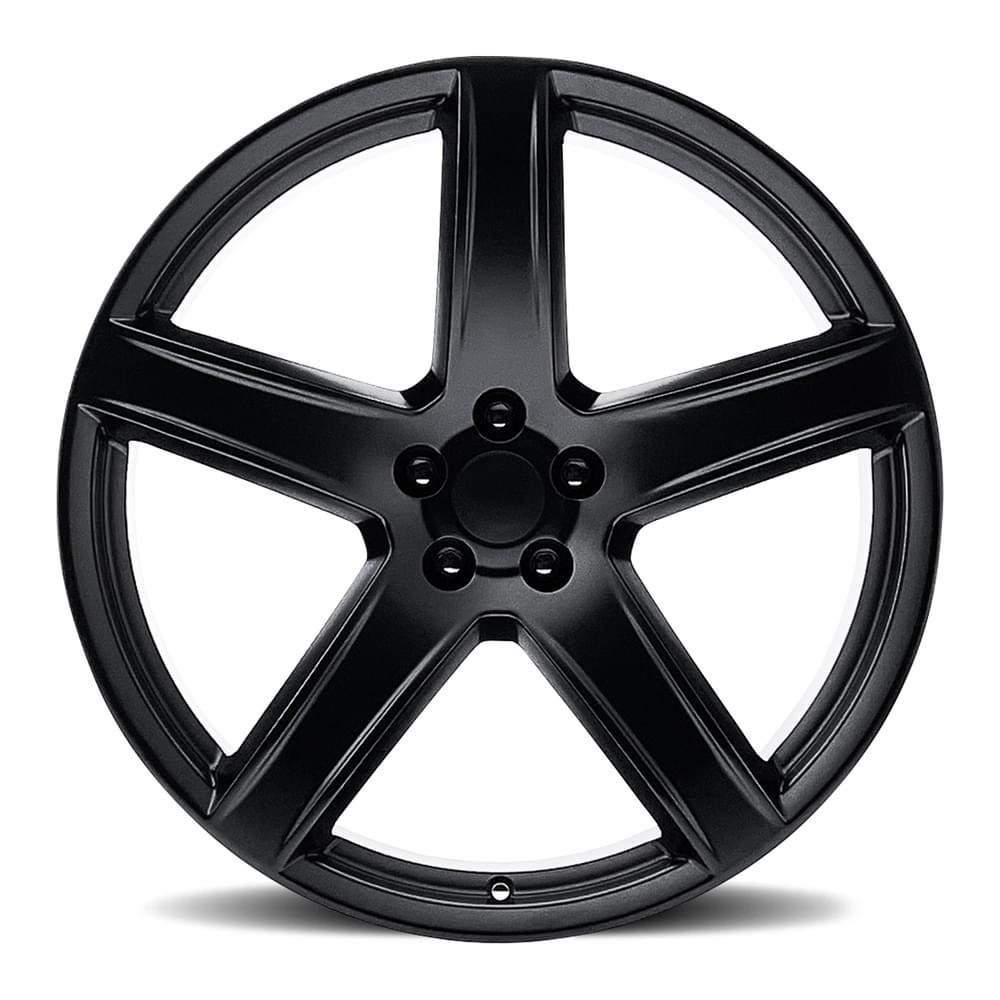 Factory Reproductions FR 77 Satin Black 22x9.5 +18 5x115mm 71.5mm