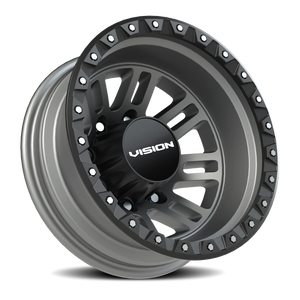 Vision Wheel 408 Satin Grey 16x6 -137 8x170mm 125.2mm - Wheelwiz