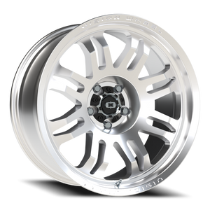 Vision Wheel 409 Milled Machine Face 20x9.5 -18 5x127mm 78.1mm - Wheelwiz