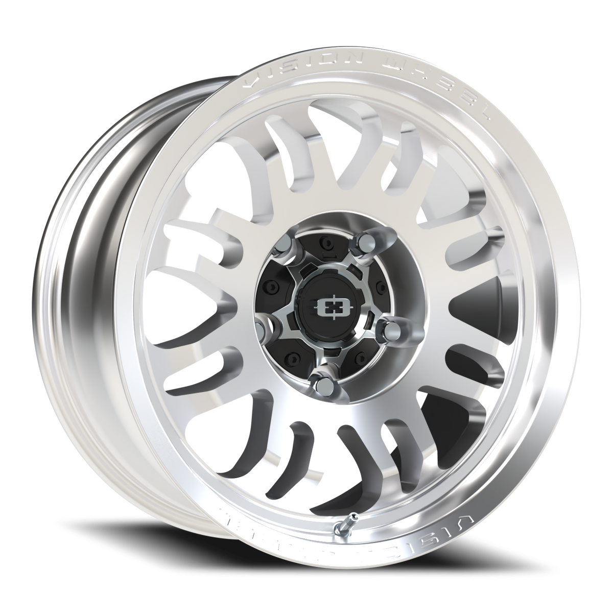 Vision Wheel 409 Milled Machine Face 17x8.5 0 5x150mm 110mm - Wheelwiz