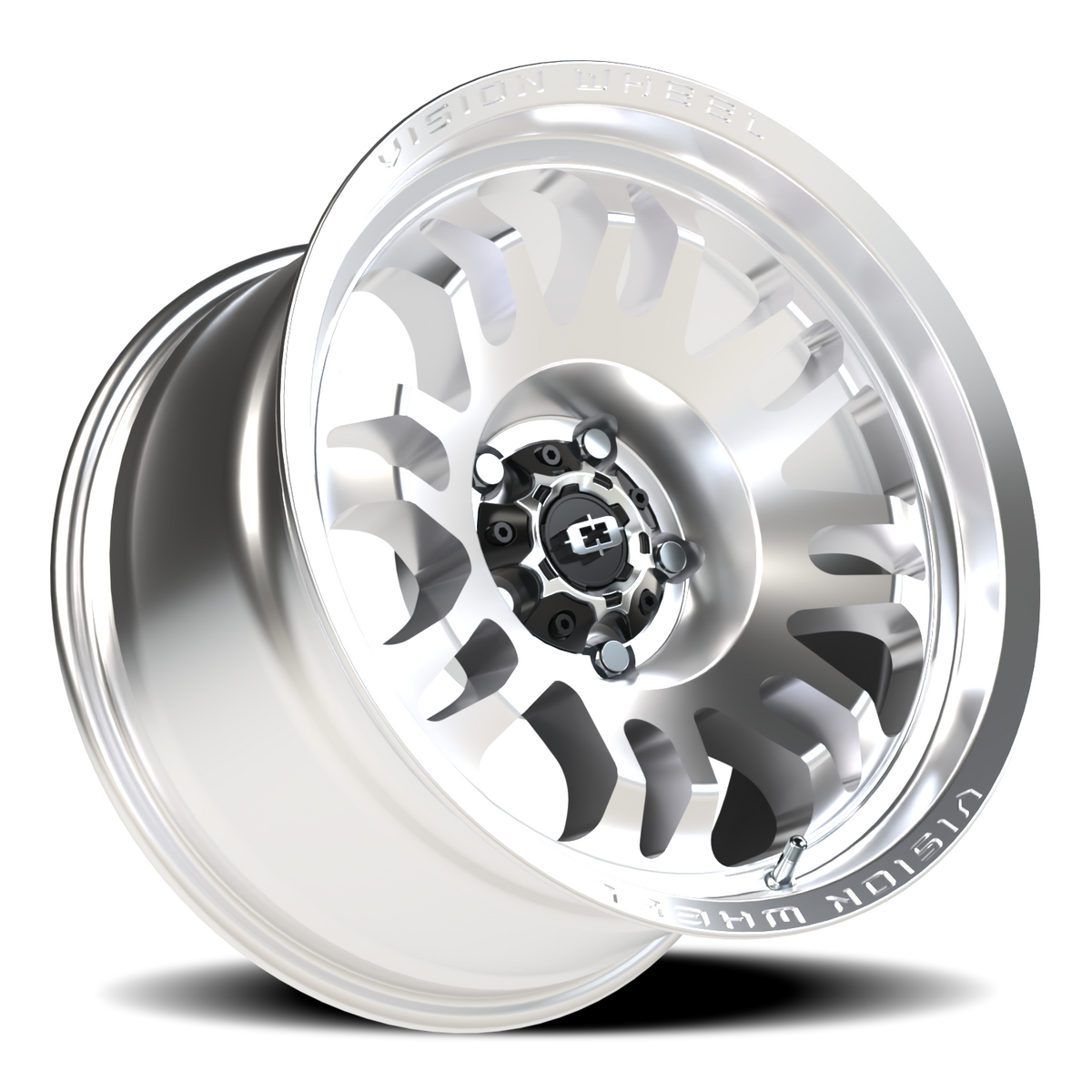 Vision Wheel 409 Milled Machine Face 17x9.5 -18 5x127mm 78.1mm - Wheelwiz