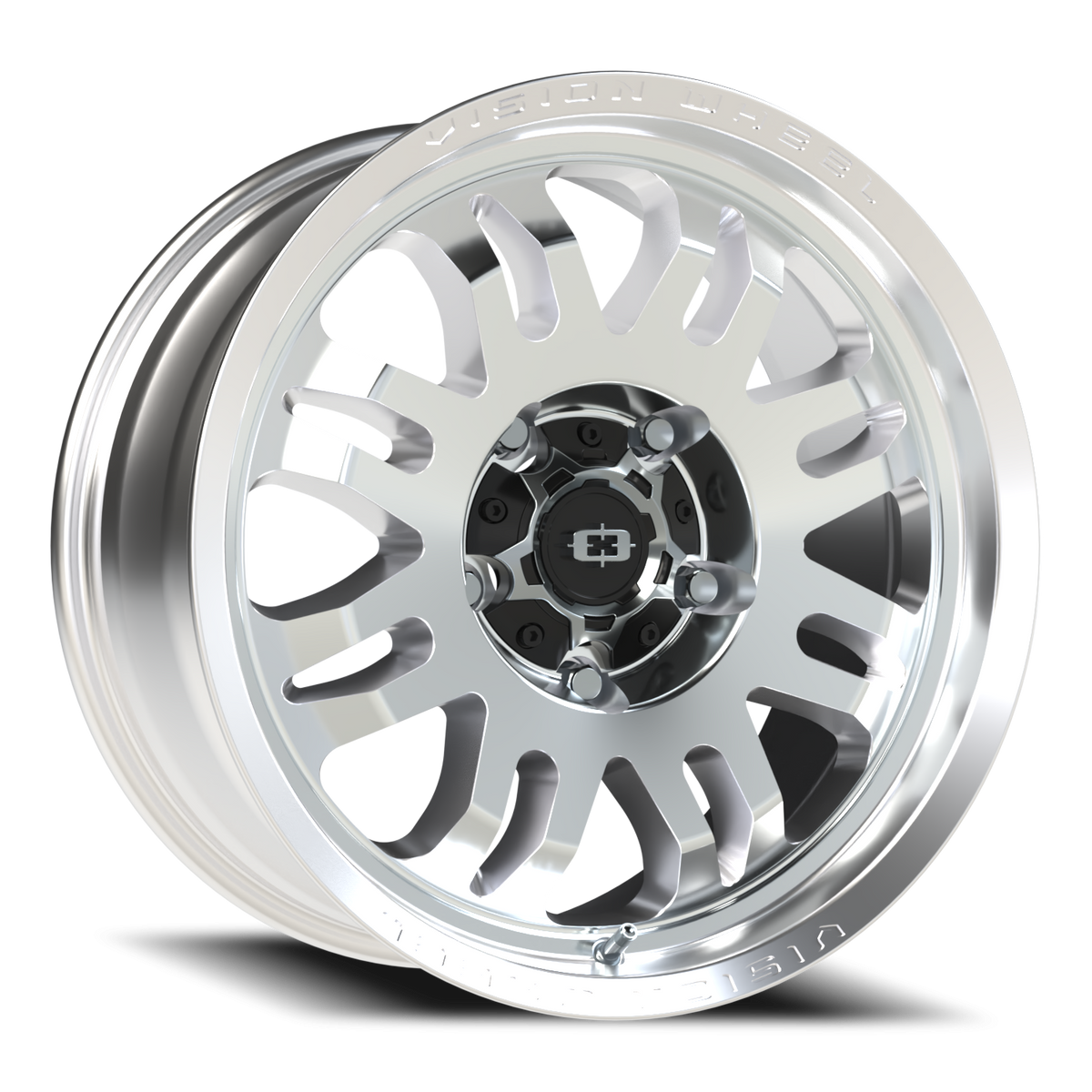 Vision Wheel 409 Milled Machine Face 18x8.5 +10 5x150mm 110mm - Wheelwiz