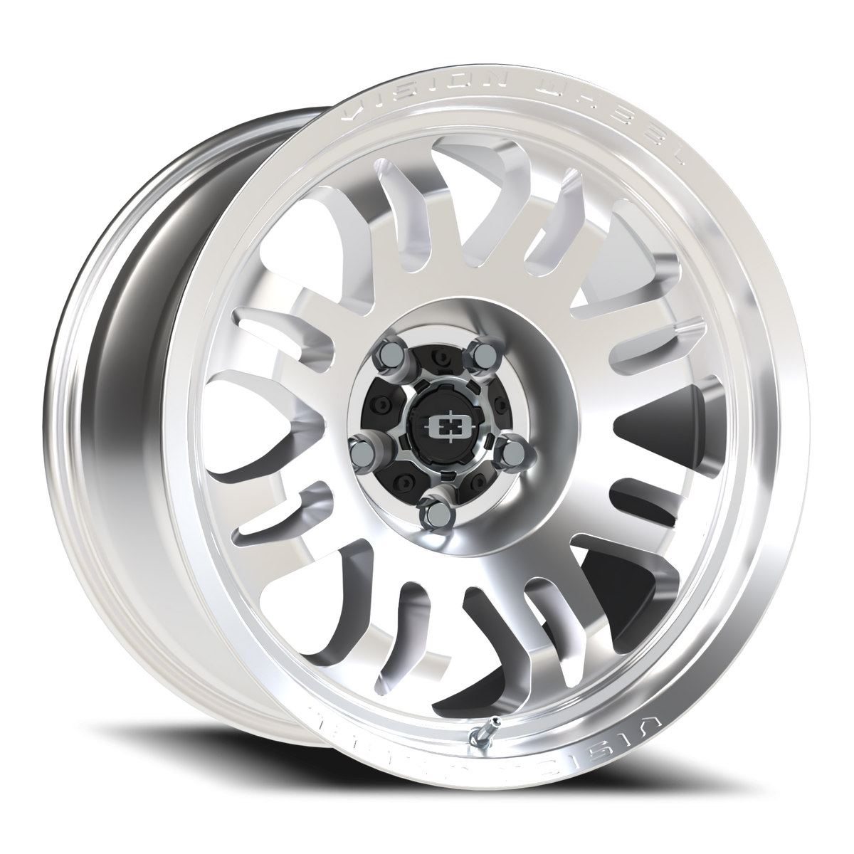 Vision Wheel 409 Milled Machine Face 18x9.5 -18 5x127mm 78.1mm - Wheelwiz