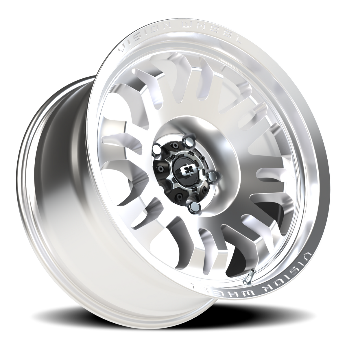 Vision Wheel 409 Milled Machine Face 18x9.5 -18 5x127mm 78.1mm - Wheelwiz