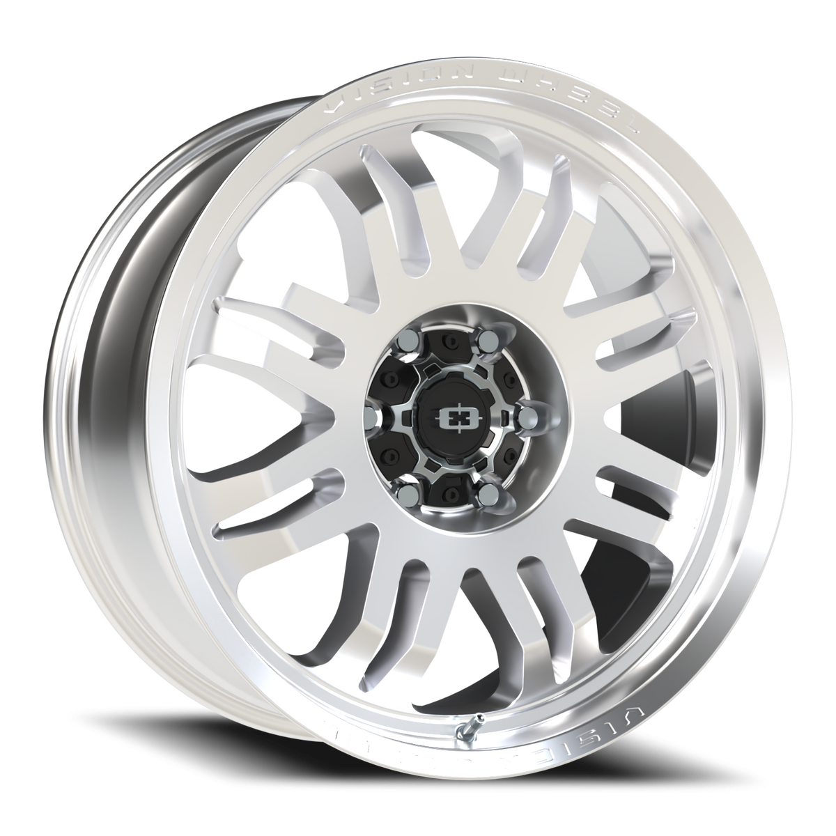 Vision Wheel 409 Milled Machine Face 20x9 +12 6x135mm 87.1mm - Wheelwiz