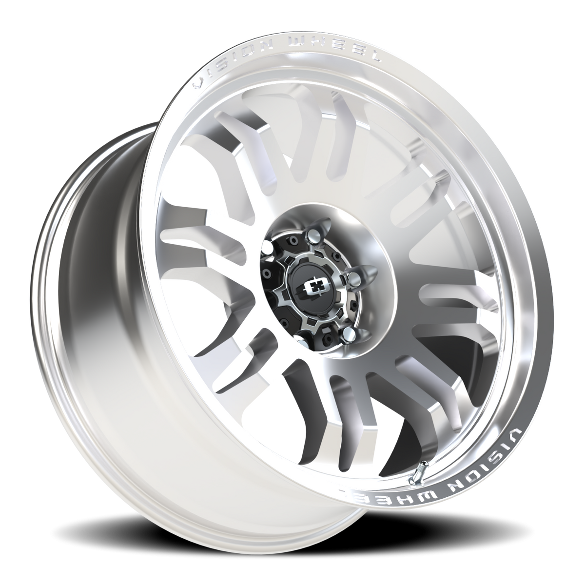 Vision Wheel 409 Milled Machine Face 20x9.5 -18 6x139.7mm 110mm - Wheelwiz
