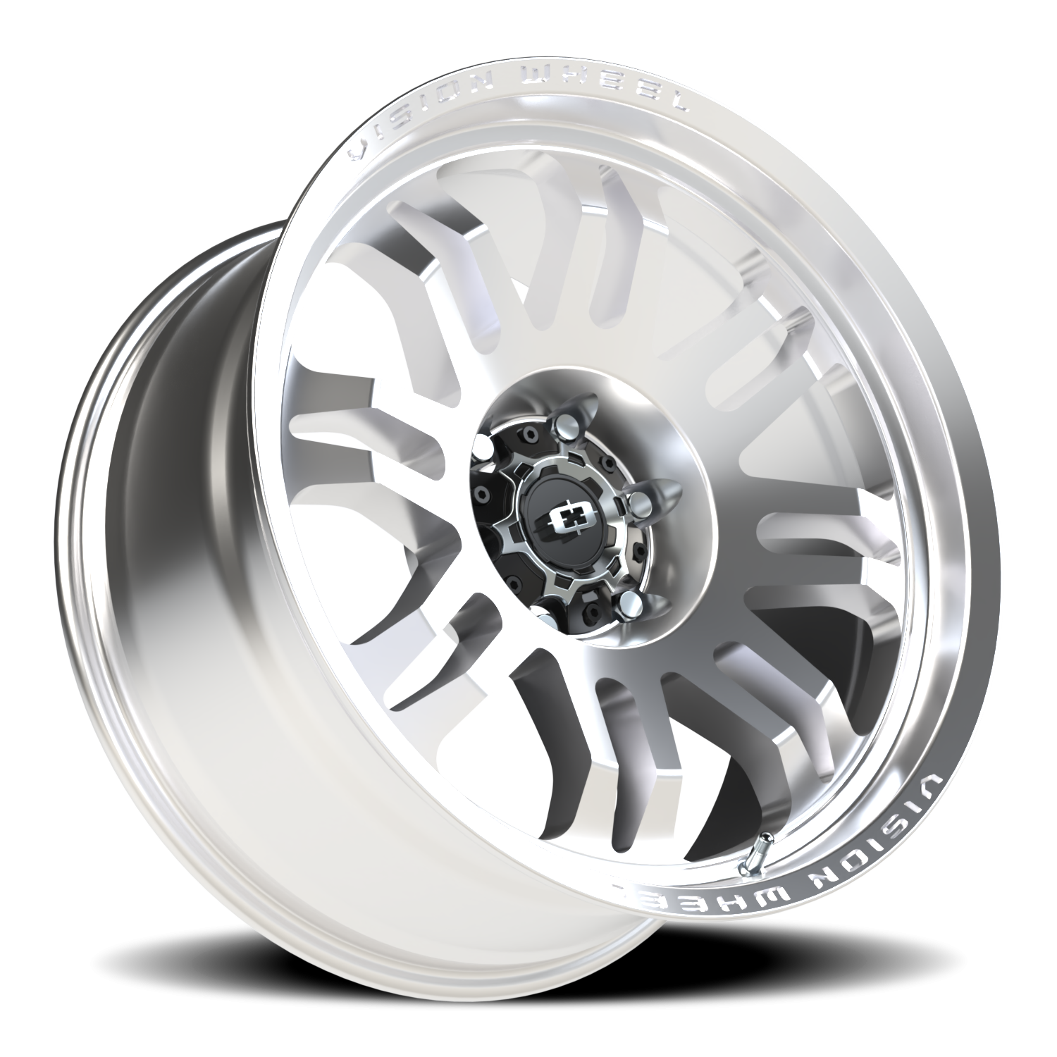 Vision Wheel 409 Milled Machine Face 20x9.5 -18 6x139.7mm 110mm - Wheelwiz