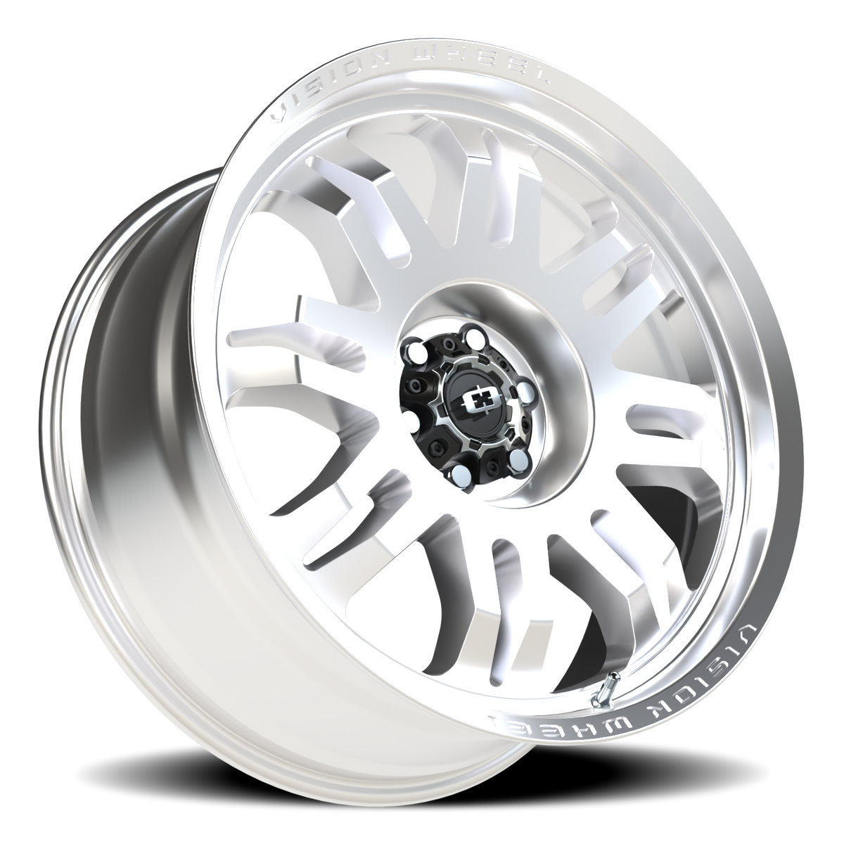 Vision Wheel 409 Milled Machine Face 20x9 +12 6x120mm 67.1mm - Wheelwiz