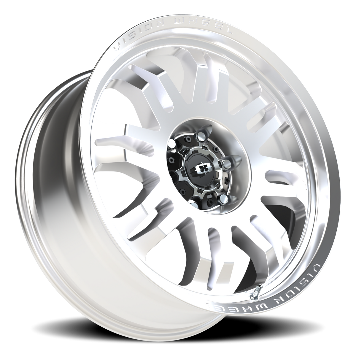Vision Wheel 409 Milled Machine Face 20x9 +12 6x139.7mm 110mm - Wheelwiz