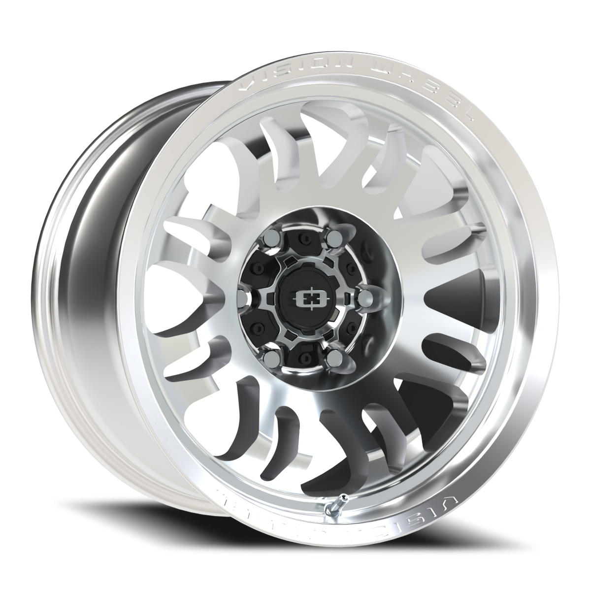 Vision Wheel 409 Milled Machine Face 17x9.5 -18 6x139.7mm 110mm - Wheelwiz