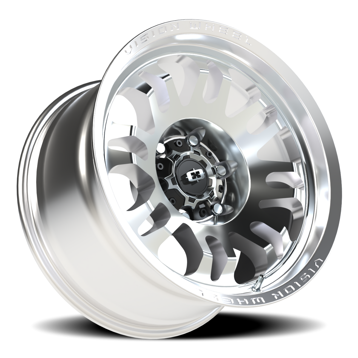 Vision Wheel 409 Milled Machine Face 17x9.5 -18 6x139.7mm 110mm - Wheelwiz