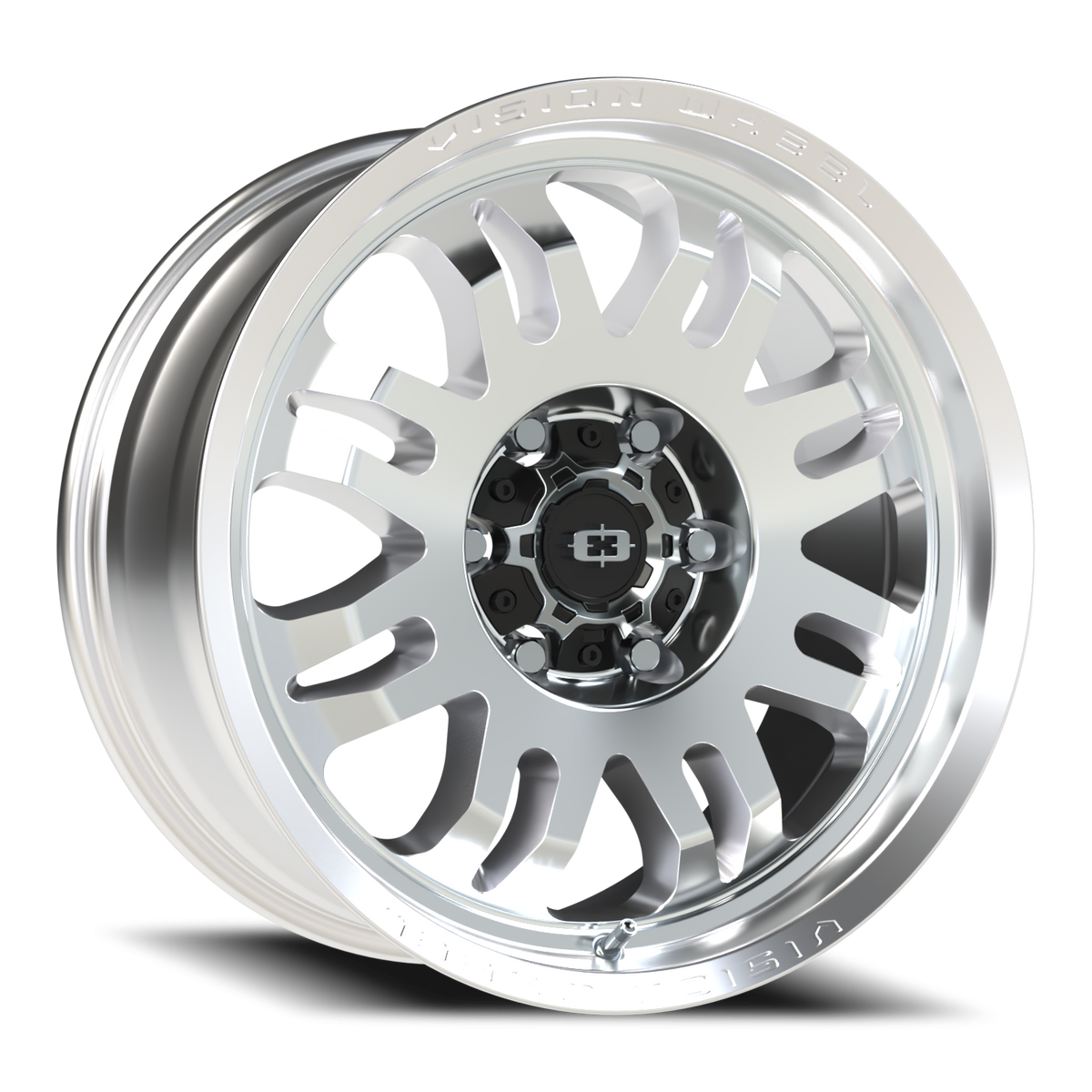 Vision Wheel 409 Milled Machine Face 18x8.5 0 6x139.7mm 110mm - Wheelwiz