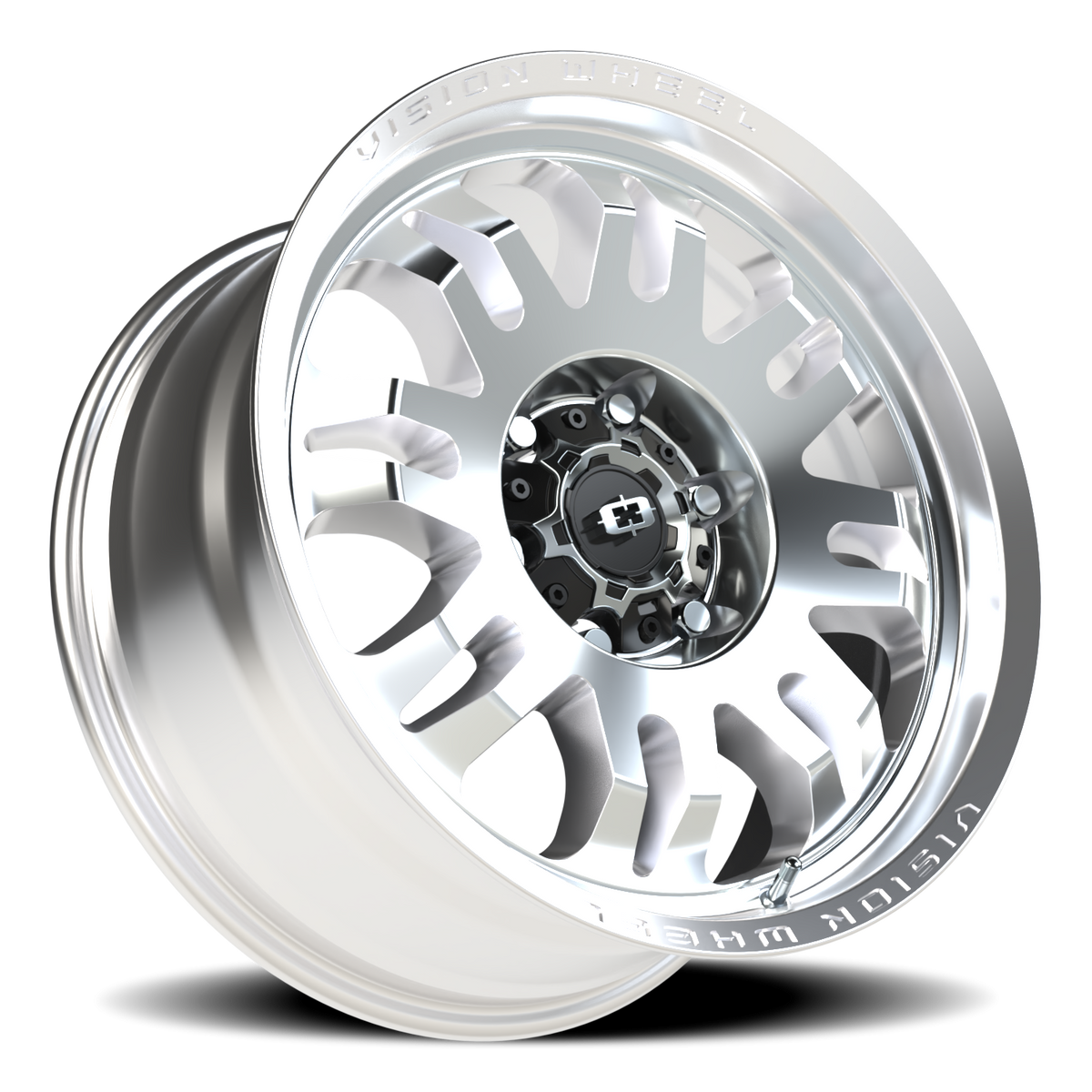 Vision Wheel 409 Milled Machine Face 18x8.5 0 6x139.7mm 110mm - Wheelwiz