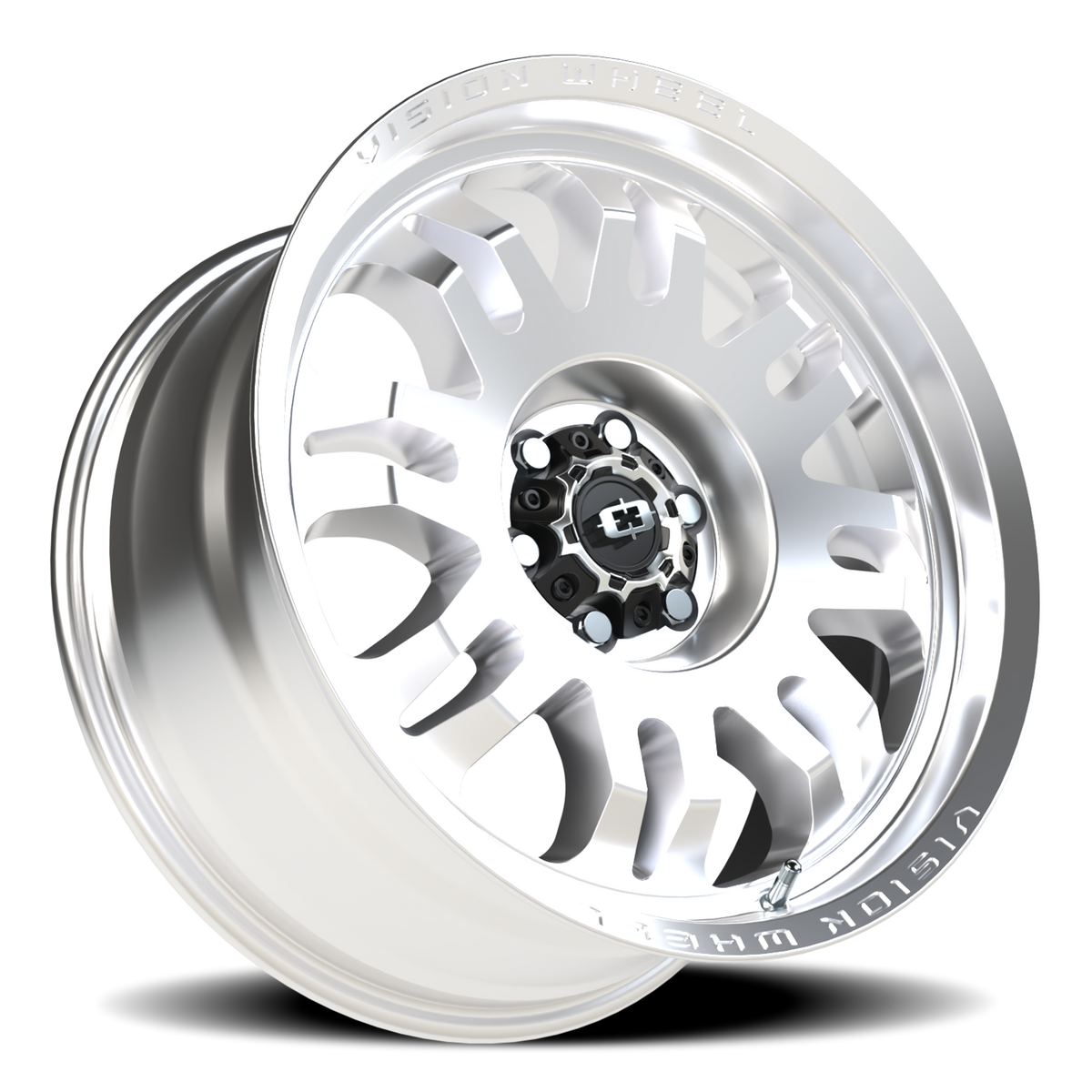 Vision Wheel 409 Milled Machine Face 18x8.5 0 6x114.3mm 71.5mm - Wheelwiz