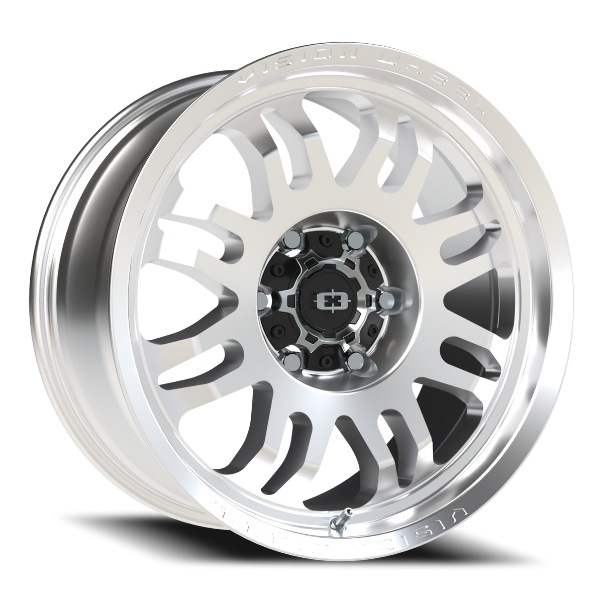 Vision Wheel 409 Milled Machine Face 18x9 +12 6x135mm 87.1mm - Wheelwiz