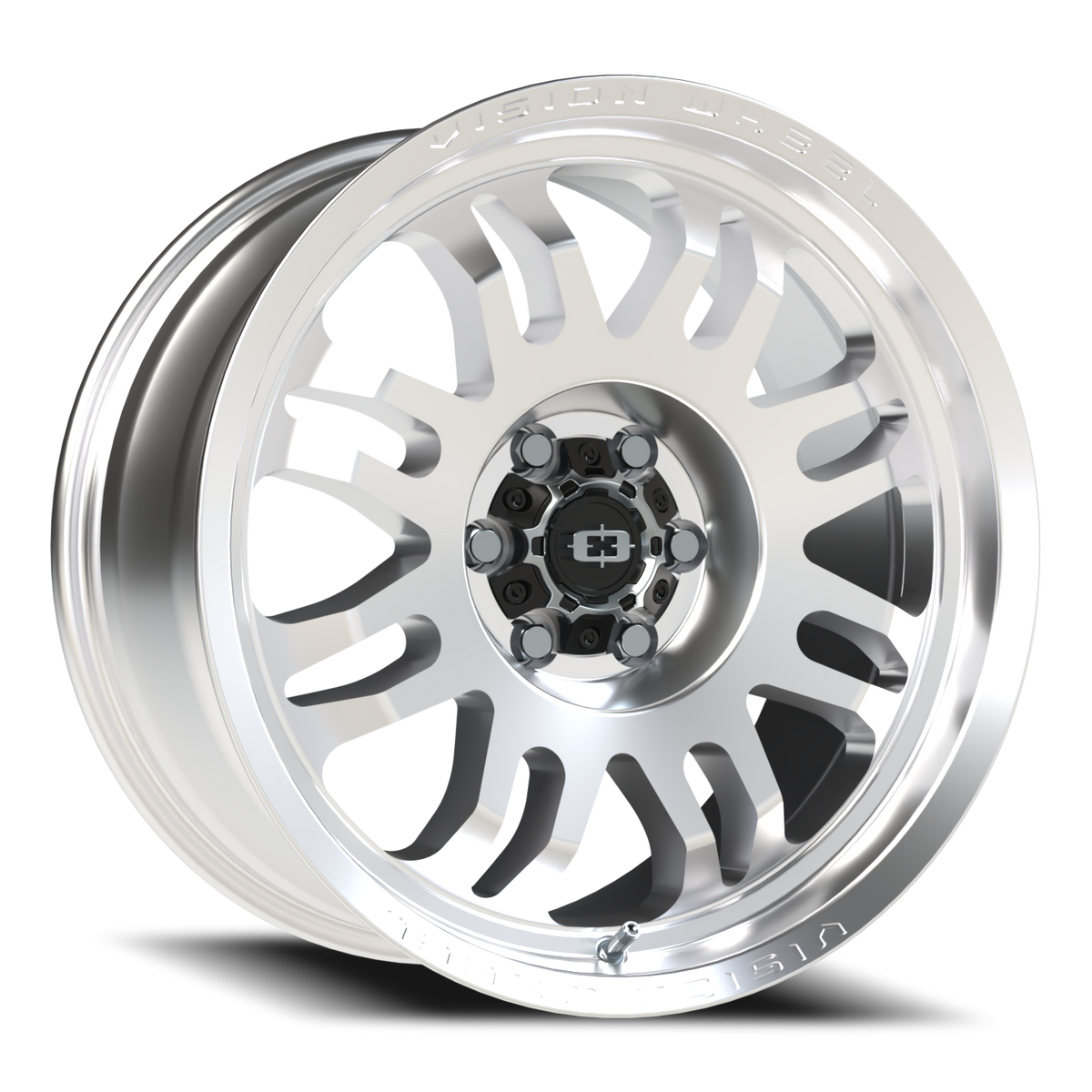Vision Wheel 409 Milled Machine Face 18x9 +12 6x120mm 67.1mm - Wheelwiz